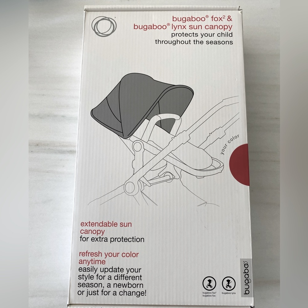 Bugaboo Fox2 & lynx sun canopy